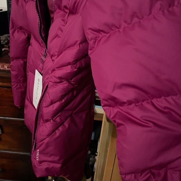 Fuschia Athleta down jacket - Picture 9 of 10